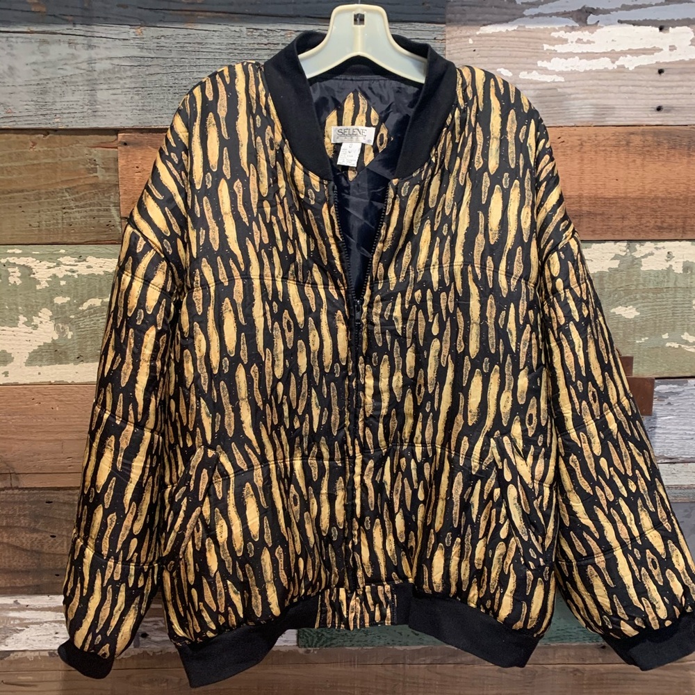 Oversized Bomber Jacket By Selene Paris - image 1